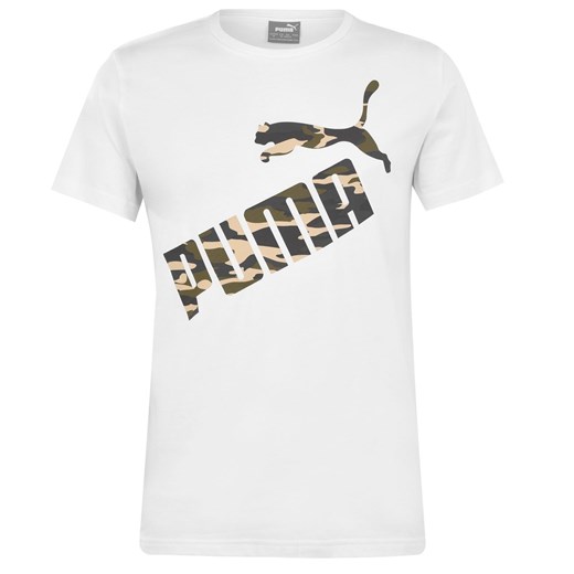 Koszulka męska Puma Camo Logo QT Puma M Factcool