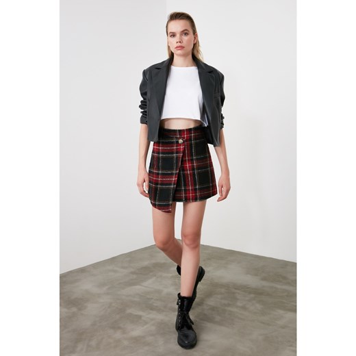 Trendyol Black Button Detailed Skirt Trendyol 34 Factcool