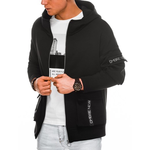 Ombre Clothing Men's zip-up sweatshirt B1049 Ombre L Factcool