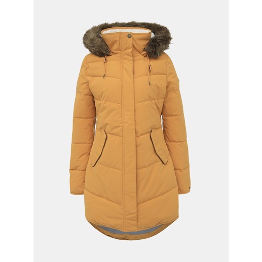 Roxy Ellie Mustard Winter Waterproof Coat XL Factcool