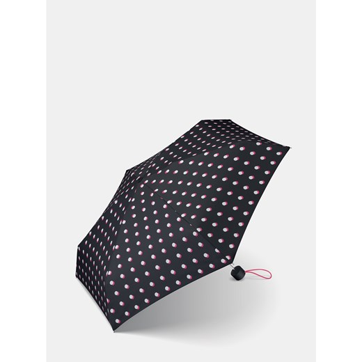 Black Women's Polka Dot Folding Umbrella Esprit Esprit One size Factcool