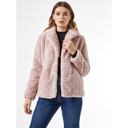Pink short coat in artificial fur Dorothy Perkins Dorothy Perkins XS Factcool
