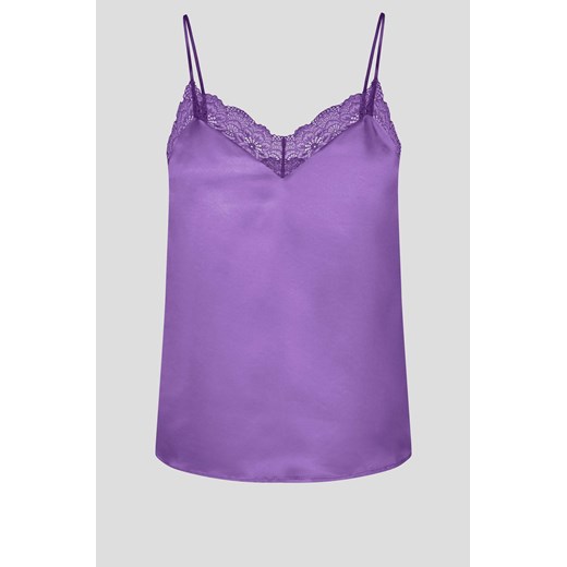 Satynowy top na ramiączkach XS orsay.com