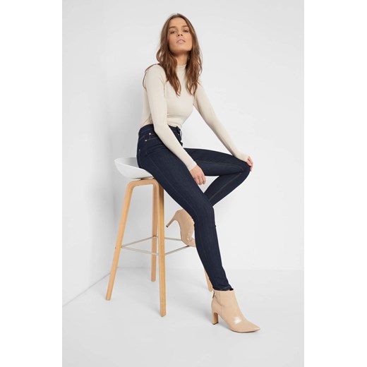 Jeansy skinny z wysokim stanem 40 orsay.com