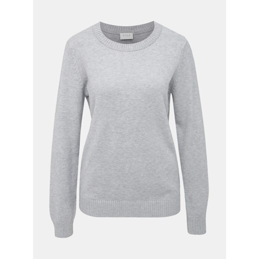 Light grey sweater VILA Ril Vila M Factcool