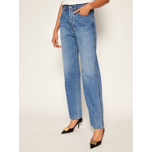 Victoria Victoria Beckham Jeansy Relaxed Fit 2320DJE001376A Granatowy Relaxed Fit Victoria Victoria Beckham 32 MODIVO