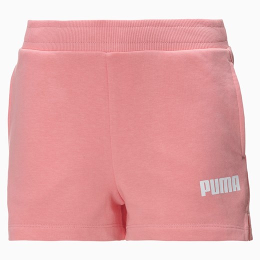 PUMA Terry Girls' Sweat Shorts, Biały, rozmiar 92, Odzież Puma 164 PUMA EU