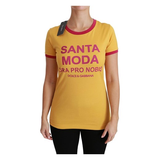 T-shirt Santa Moda Crewneck Dolce & Gabbana 42 IT okazja showroom.pl