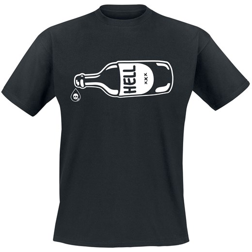 The Bearded Phil - Bottle Of Hell - T-Shirt - czarny S EMP