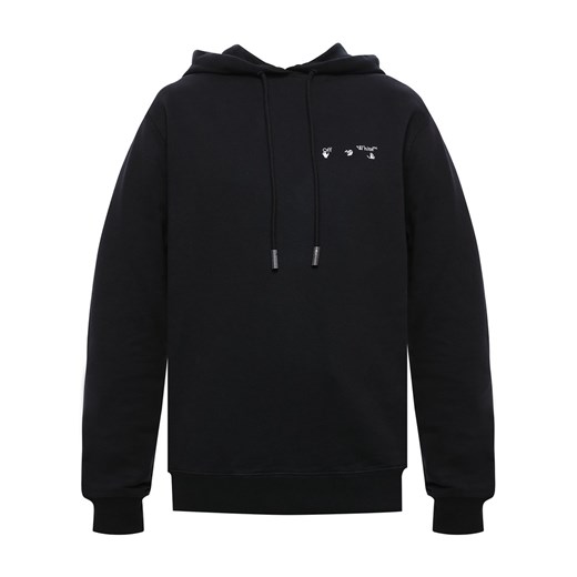 Logo-embroidered hoodie Off White XS showroom.pl