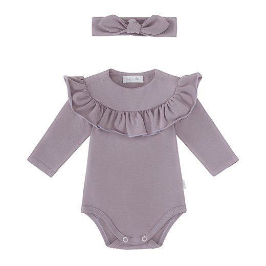 Odzież dla niemowląt Ewa Collection fioletowa dla dziewczynki 