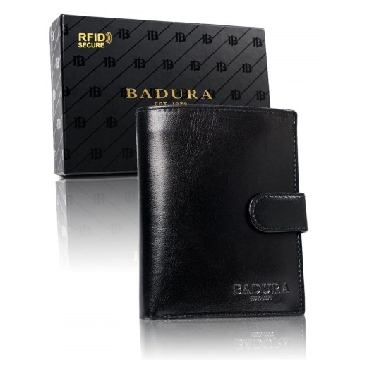BADURA portfel meski skórzany ochrona RFID 99116 Kochmanski Studio Kreacji® Skorzany