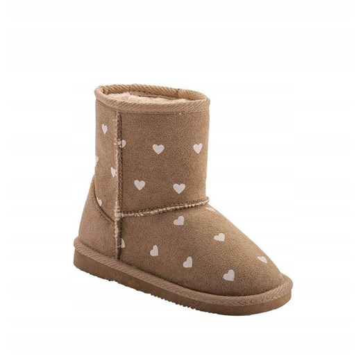 Buty zimowe dziecięce brązowe