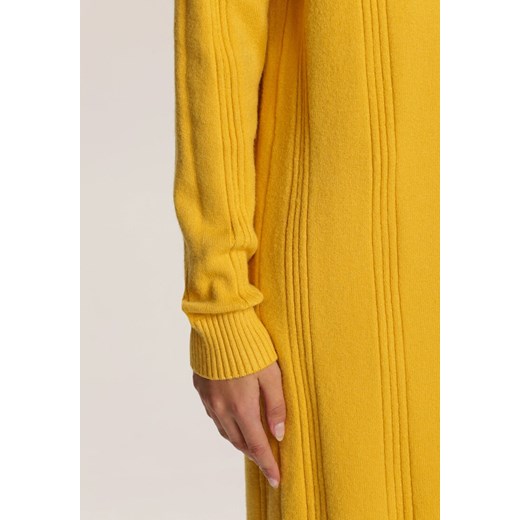 Żółta Sukienka Isireth Renee L/XL okazyjna cena Renee odzież