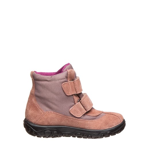 Buty zimowe dziecięce Naturino na rzepy skórzane