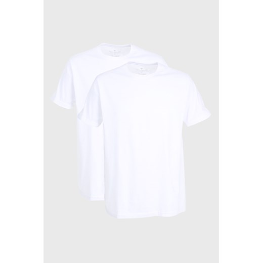 Dwupak białych T-shirtów Tom Tailor biały Tom Tailor S Astratex