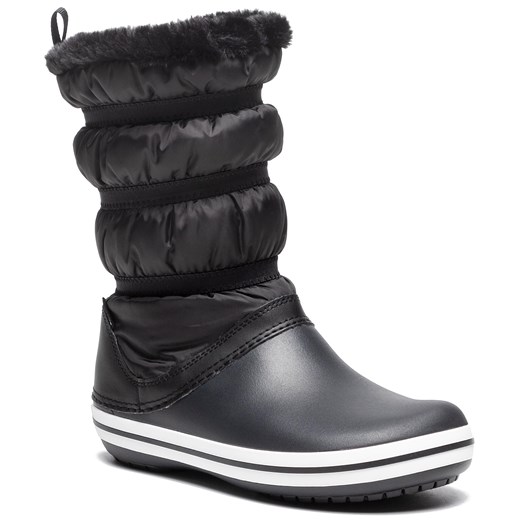 Śniegowce CROCS - Crocband Boot W 206570  Black/Black Crocs 38.5 eobuwie.pl