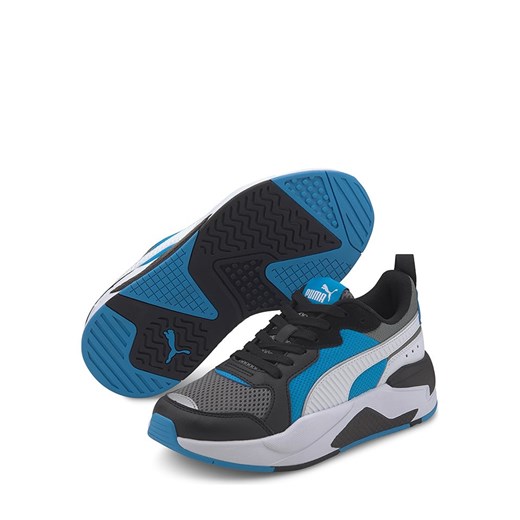 Skórzane sneakersy "X-Ray" w kolorze niebiesko-szarym Puma 37,5 Limango Polska