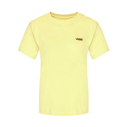 Vans T-Shirt Junior V Boxy VN0A4MFLRNI1 Żółty Regular Fit Vans XS wyprzedaż MODIVO