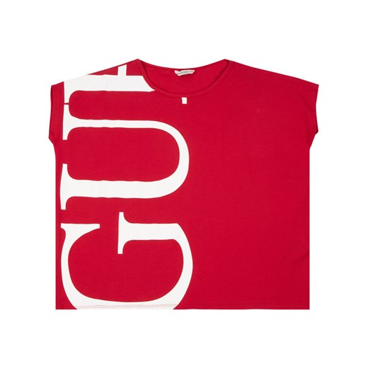 Guess T-Shirt J93I38 K82K0 Czerwony Regular Fit Guess 7 okazyjna cena MODIVO