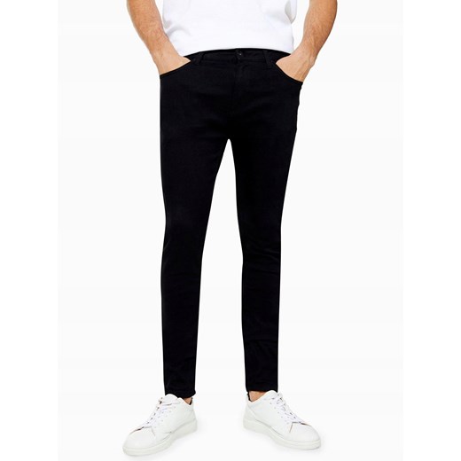 TOPMAN CZARNE MĘSKIE SPODNIE SKINNY_W32/L32 32/32 Topman 32/32 wyprzedaż OFF&OFF