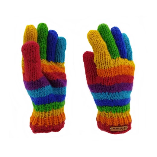 Rękawiczki wełniane Kolorowe Feltiness Feltiness