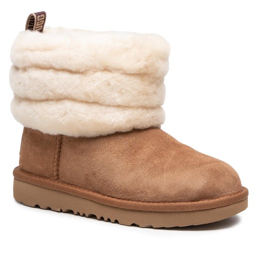 Buty UGG - T Fluff Mini Quilted 1103612K Che 31 eobuwie.pl