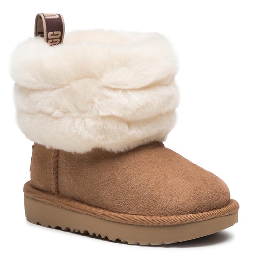 Buty UGG - T Fluff Mini Quilted 1103612T Che 26 eobuwie.pl