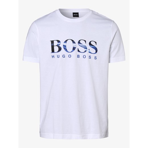 BOSS Athleisure - T-shirt męski – Tee 3, biały M vangraaf