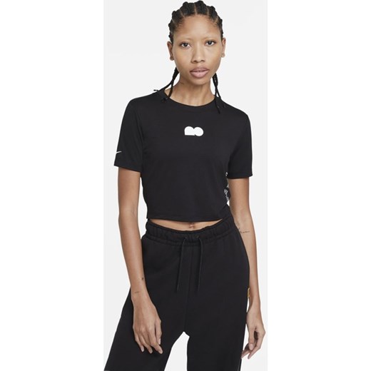 T-shirt tenisowy o skróconym kroju Naomi Osaka - Czerń Nike M Nike poland
