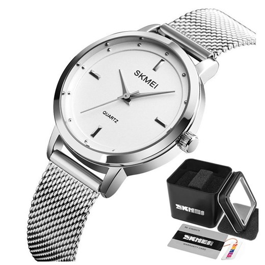 Srebrny zegarek Skmei 
