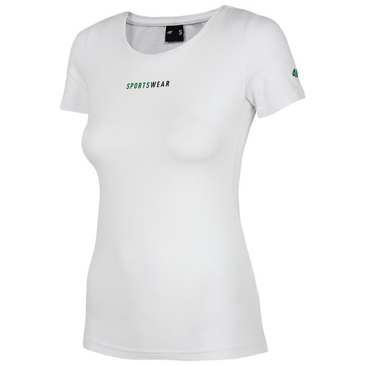Koszulka T-shirt damska 4F TSD010 - biała (H4L20-TSD010-10S) S wyprzedaż Militaria.pl