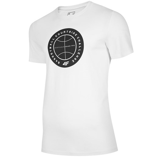 Koszulka T-shirt 4F TSM027 - biały (H4L20-TSM027-10S)  promocja Militaria.pl