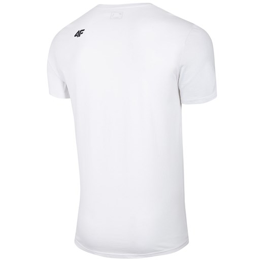 Koszulka T-shirt 4F TSM028 - biała (H4L20-TSM028-10S) M okazyjna cena Militaria.pl