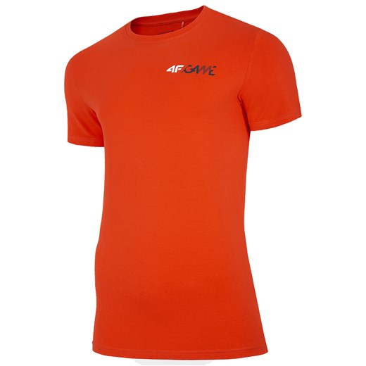 Koszulka T-shirt 4F TSM030 - pomarańczowy (H4L20-TSM030-70S) XXL okazyjna cena Militaria.pl