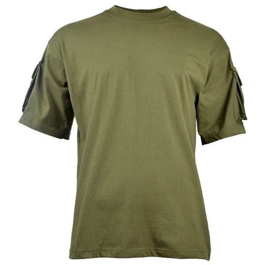 Koszulka T-shirt MFH z kieszeniami Green (00121B) Mfh XXL Militaria.pl