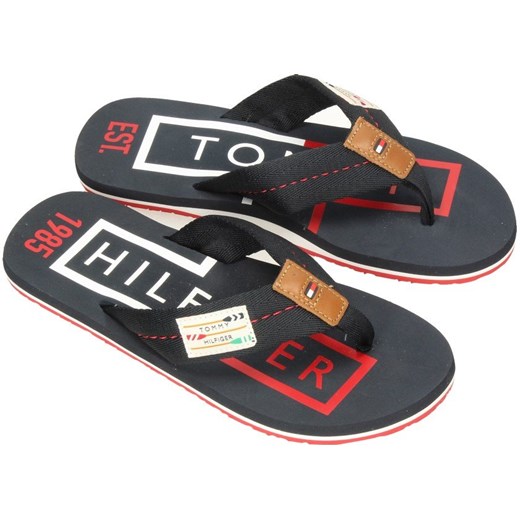 Japonki Tommy Hilfiger ze sklepu Darbut w kategorii Klapki męskie - zdjęcie 101361766