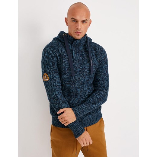 Sweter męski Diverse niebieski