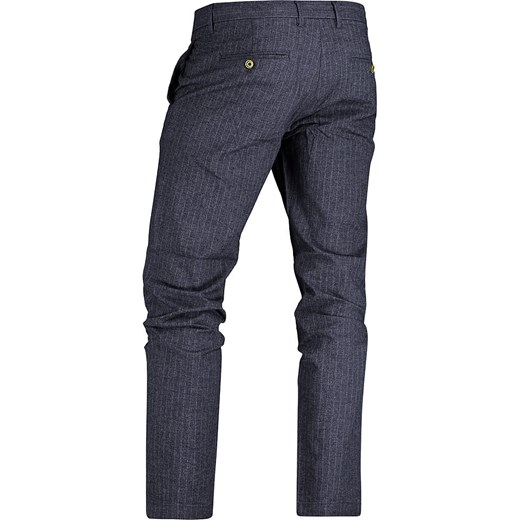 Spodnie chino "Pinstripe Wellington" - Tapered fit - w kolorze granatowym New Zealand Auckland W35/L32 Limango Polska