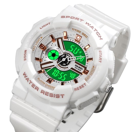 Zegarek biały Skmei 