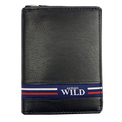 Portfel męski skórzany Always Wild N4Z-GV B Always Wild okazja Galmark