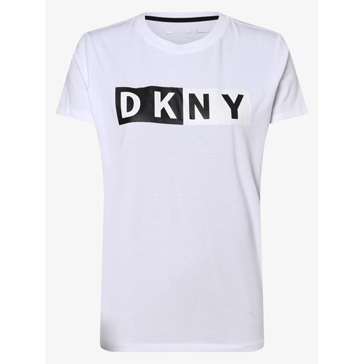 DKNY - T-shirt damski, biały M vangraaf