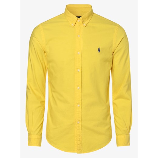 Polo Ralph Lauren - Koszula męska – Slim Fit, żółty Polo Ralph Lauren M vangraaf