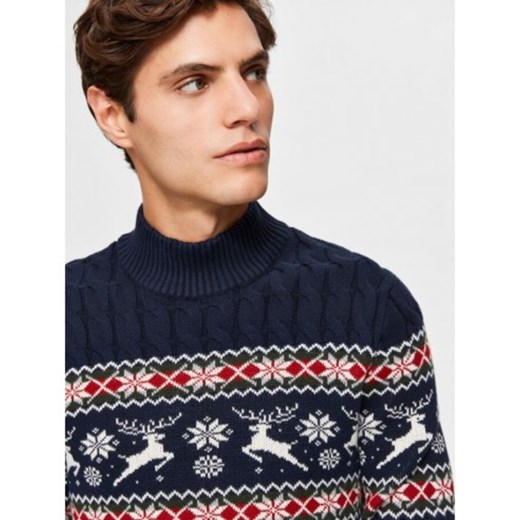 Sweter męski Selected Homme młodzieżowy 