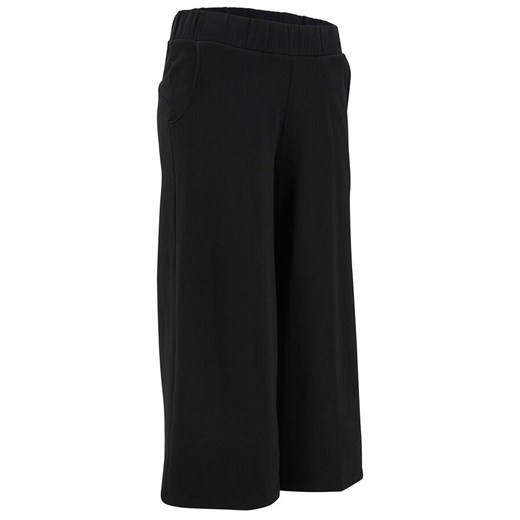 Spodnie dresowe culotte 7/8 z bawełny organicznej, Level 1 | bonprix 52/54 bonprix - Allani