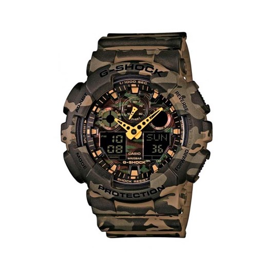 Zegarek G-Shock wielokolorowy analogowy 