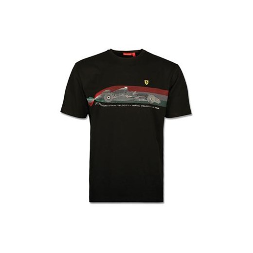 Koszulka Scudetto Ferrari Wind Tunnel black