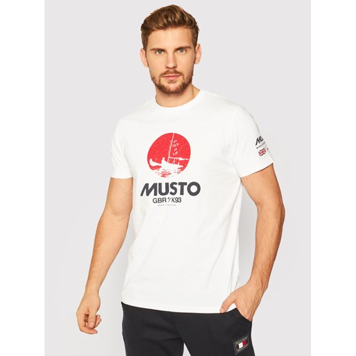 Musto T-Shirt Tokyo 81183 Biały Regular Fit Musto XL MODIVO