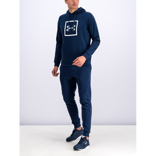 Under Armour Bluza UA Rival Fleece Logo 1329745 Granatowy Regular Fit Under Armour M okazja MODIVO