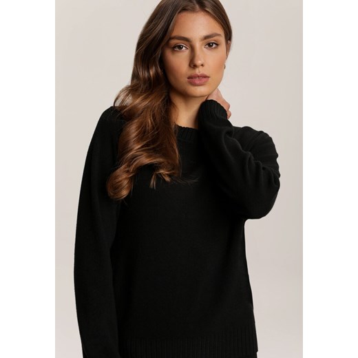 Czarny Sweter Qinoris Renee S/M Renee odzież